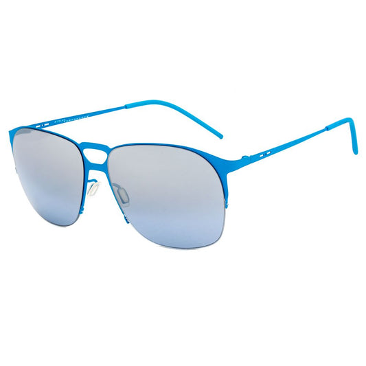 Italia Independent Blue Metal Sunglasses $207.00 Italia Independent Luzworld