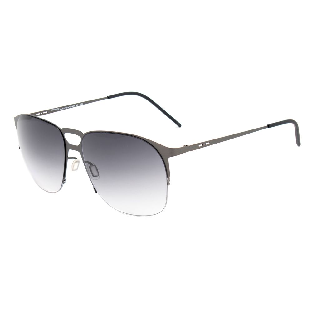 Italia Independent Gray Metal Sunglasses $218.00 Italia Independent Luzworld