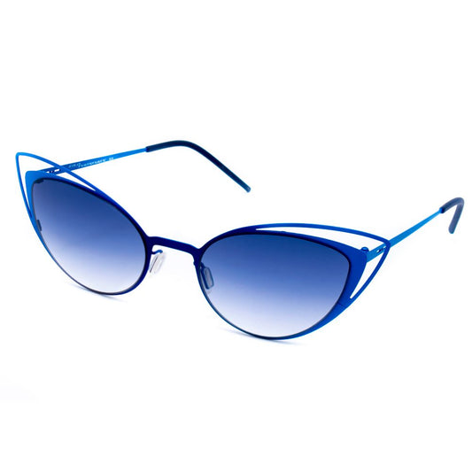 Italia Independent Blue Metal Sunglasses $207.00 Italia Independent Luzworld