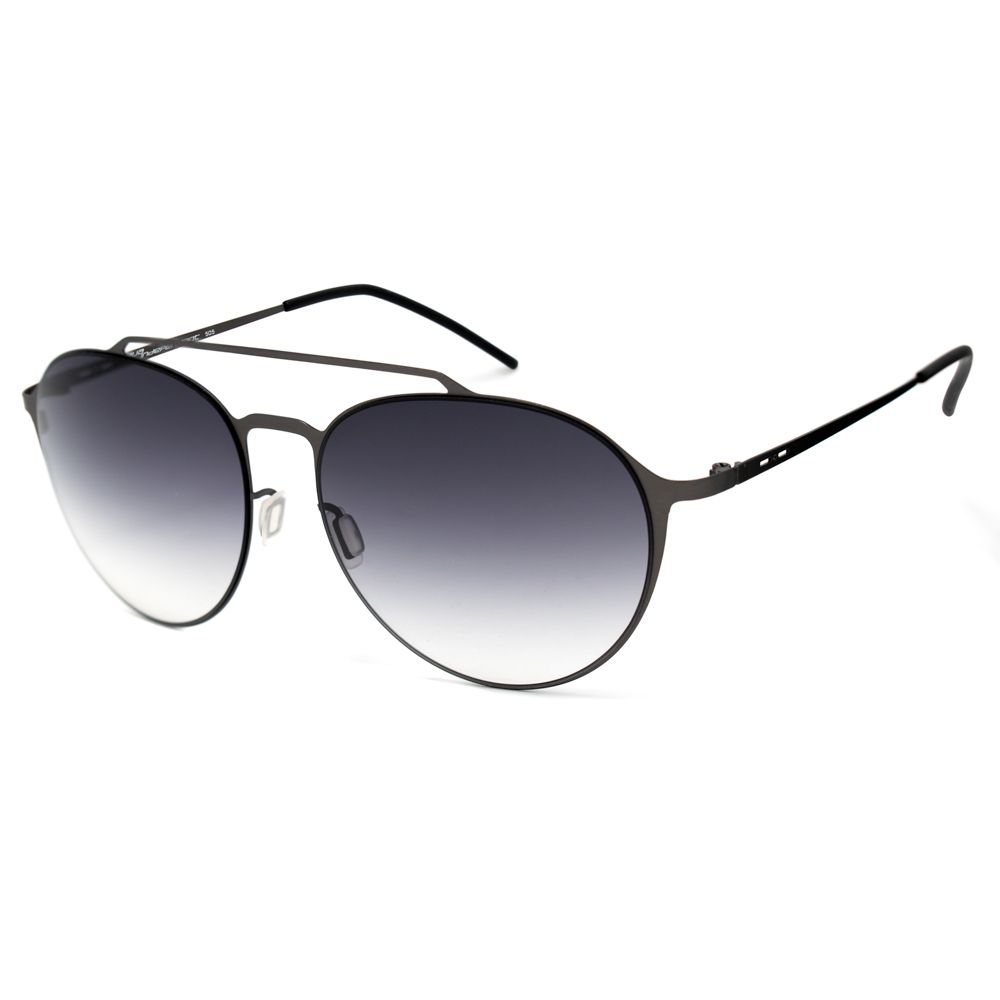 Italia Independent Gray Metal Sunglasses $209.00 Italia Independent Luzworld