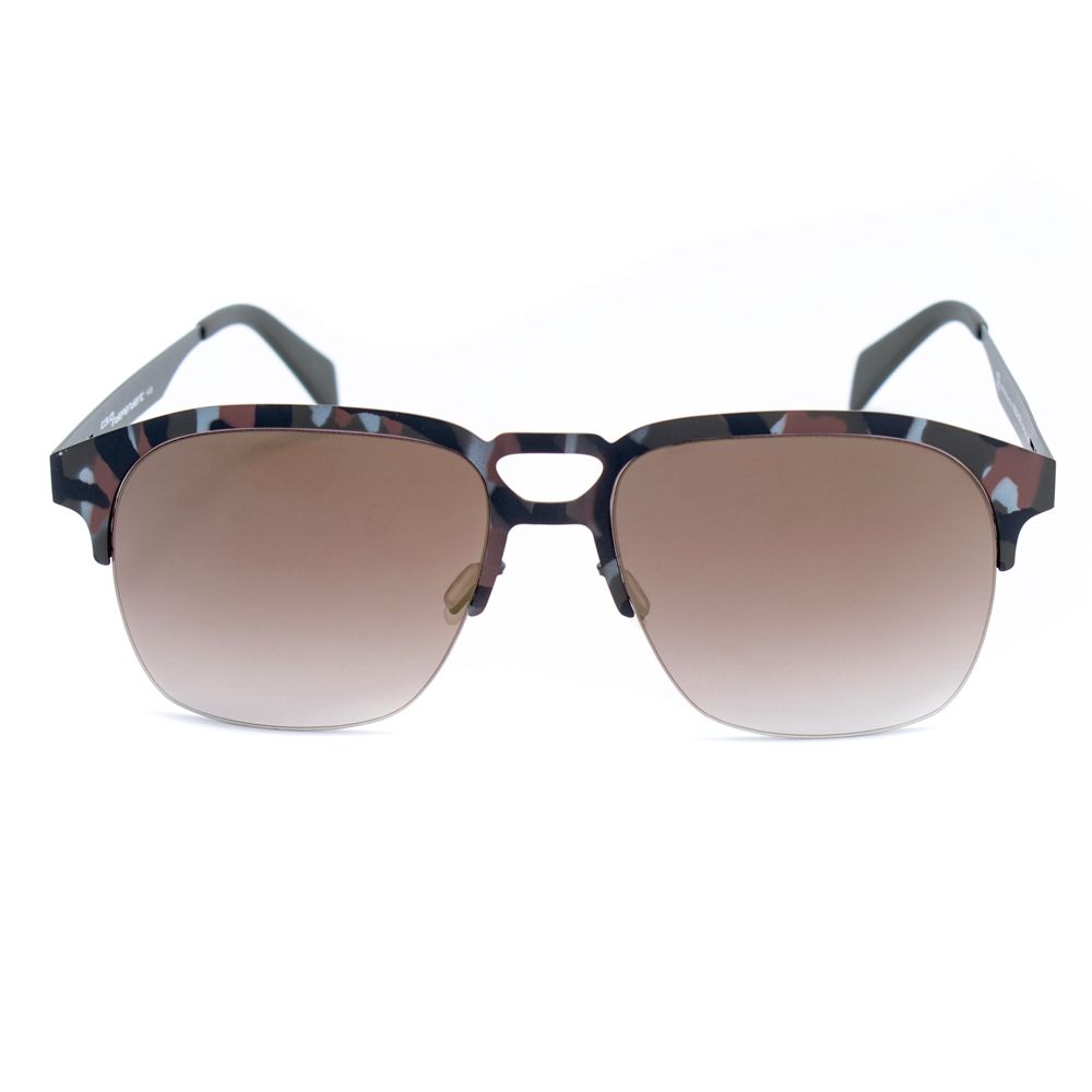 Italia Independent Gray Metal Sunglasses $207.00 Italia Independent Luzworld
