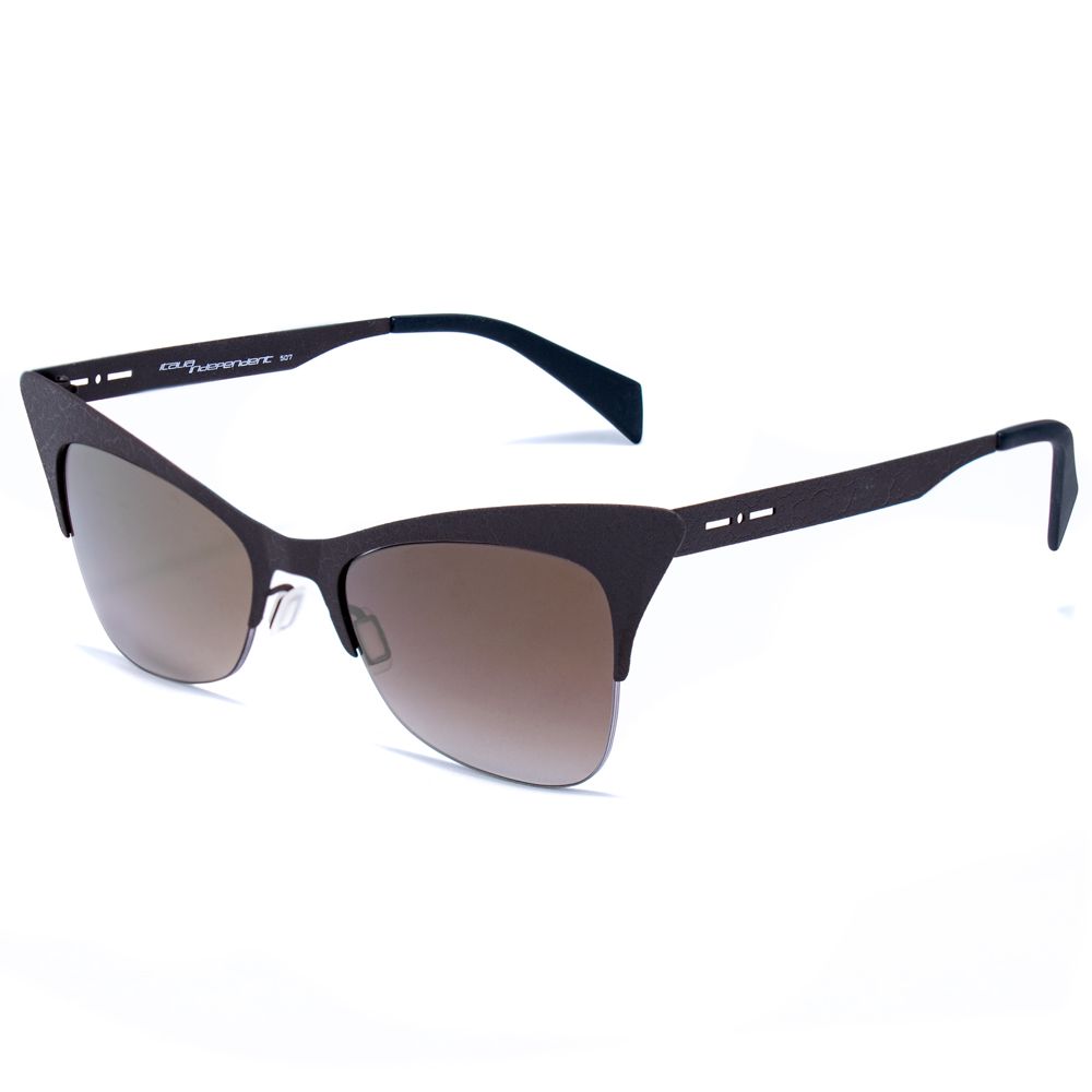 Italia Independent Black Metal Sunglasses $207.00 Italia Independent Luzworld