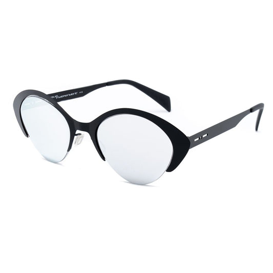 Italia Independent Black Metal Sunglasses $207.00 Italia Independent Luzworld