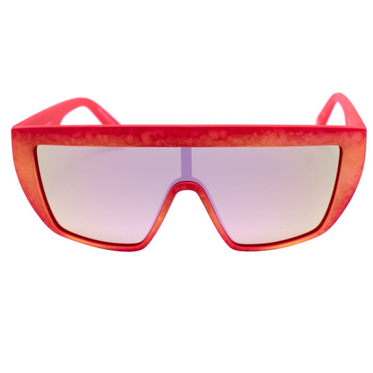 Italia Independent Red Acetate Sunglasses $207.00 Italia Independent Luzworld