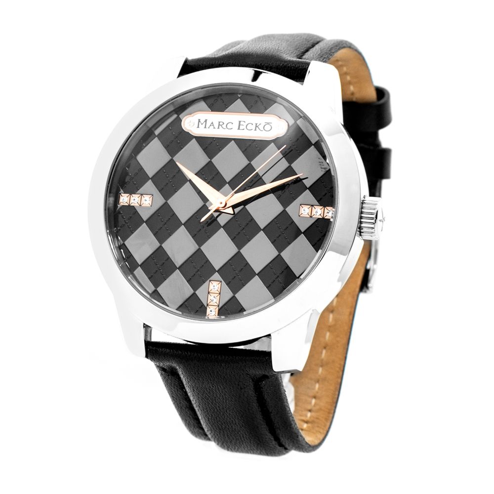 Marc Ecko Black Leather Watch $200.00 Marc Ecko Luzworld