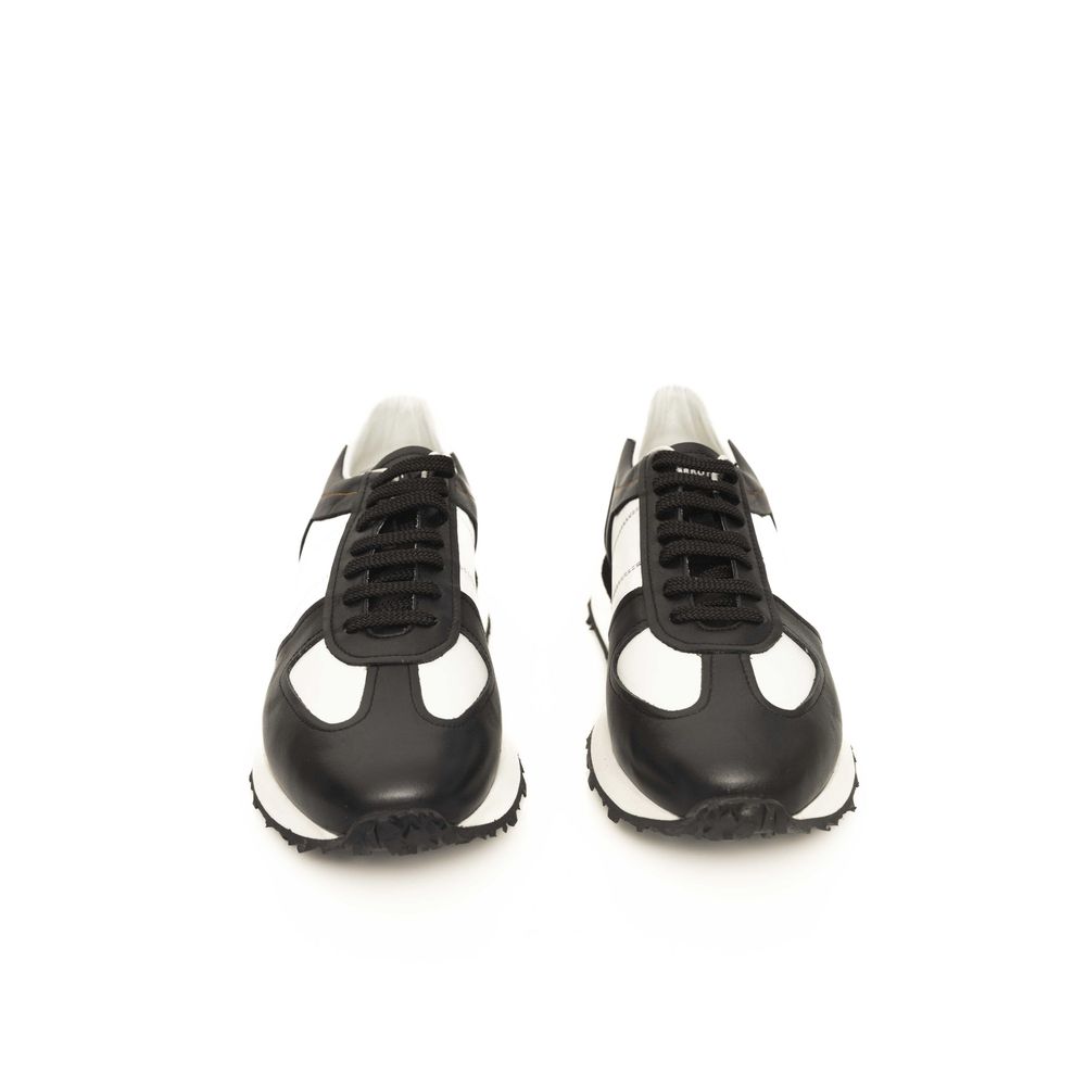 Cerruti 1881 Black Calfskin Men Sneaker $631.00 Cerruti 1881 Luzworld