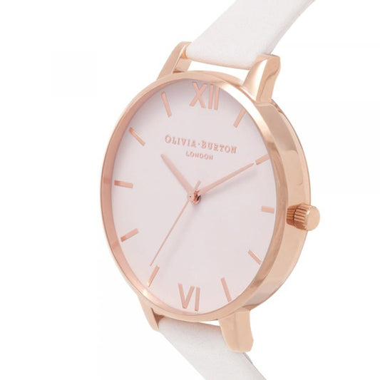 Olivia Burton White Artificial Leather Watch $193.00 Olivia Burton Luzworld