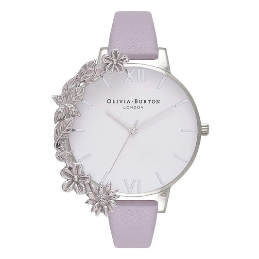 Olivia Burton Purple Artificial Leather Watch $244.00 Olivia Burton Luzworld