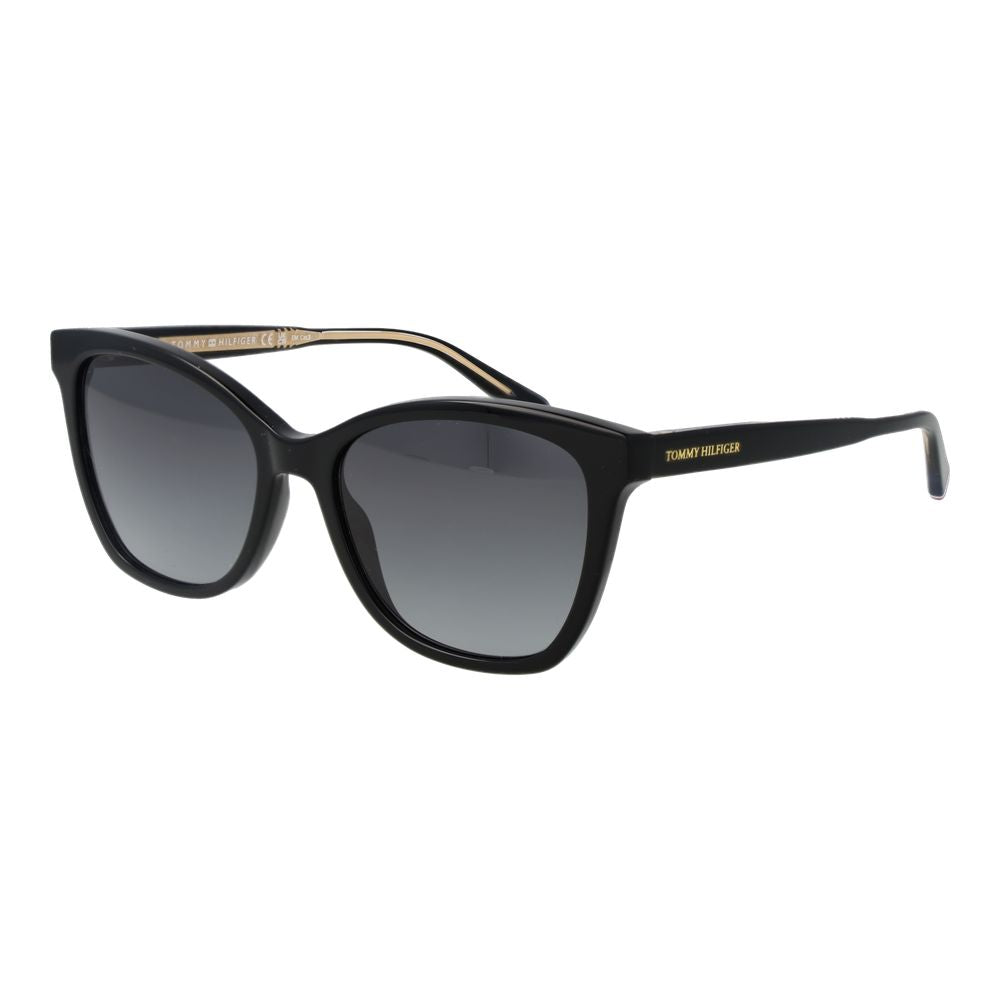Tommy Hilfiger Black Women Sunglass $274.00 Tommy Hilfiger Luzworld