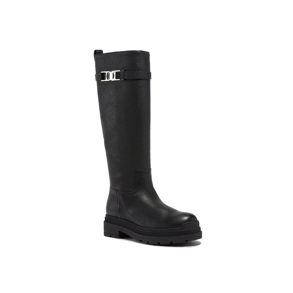 Salvatore Ferragamo Leather Boots $2431.00 Salvatore Ferragamo Luzworld