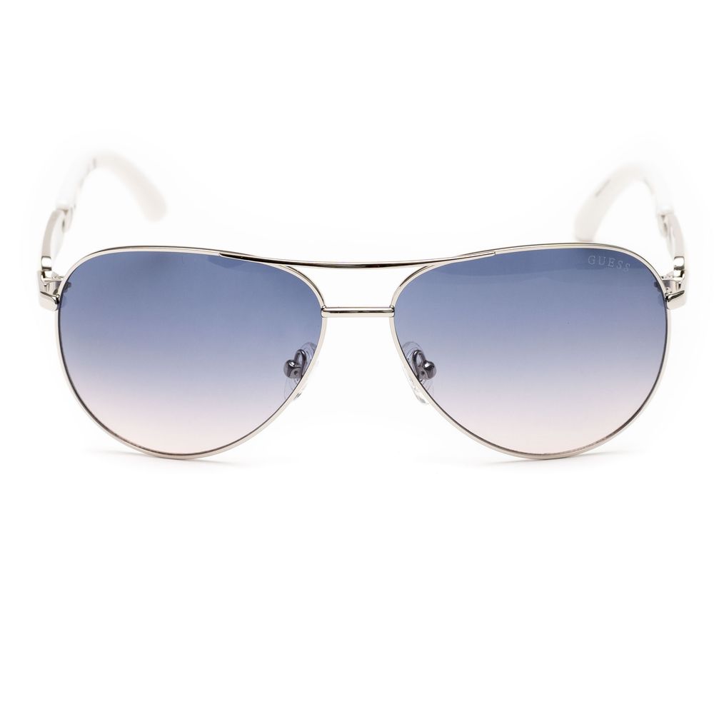Guess Gray Metal Sunglasses $200.00 Guess Luzworld