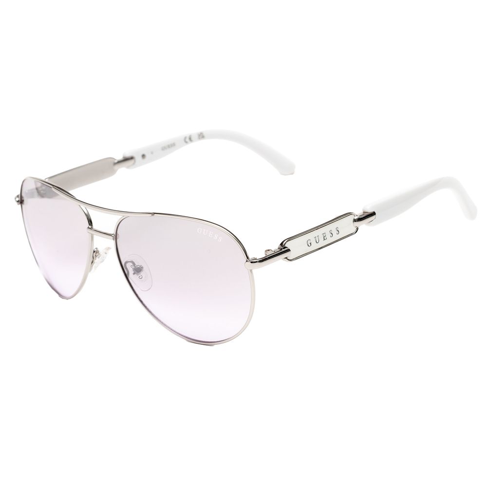 Guess Gray Metal Sunglasses $200.00 Guess Luzworld