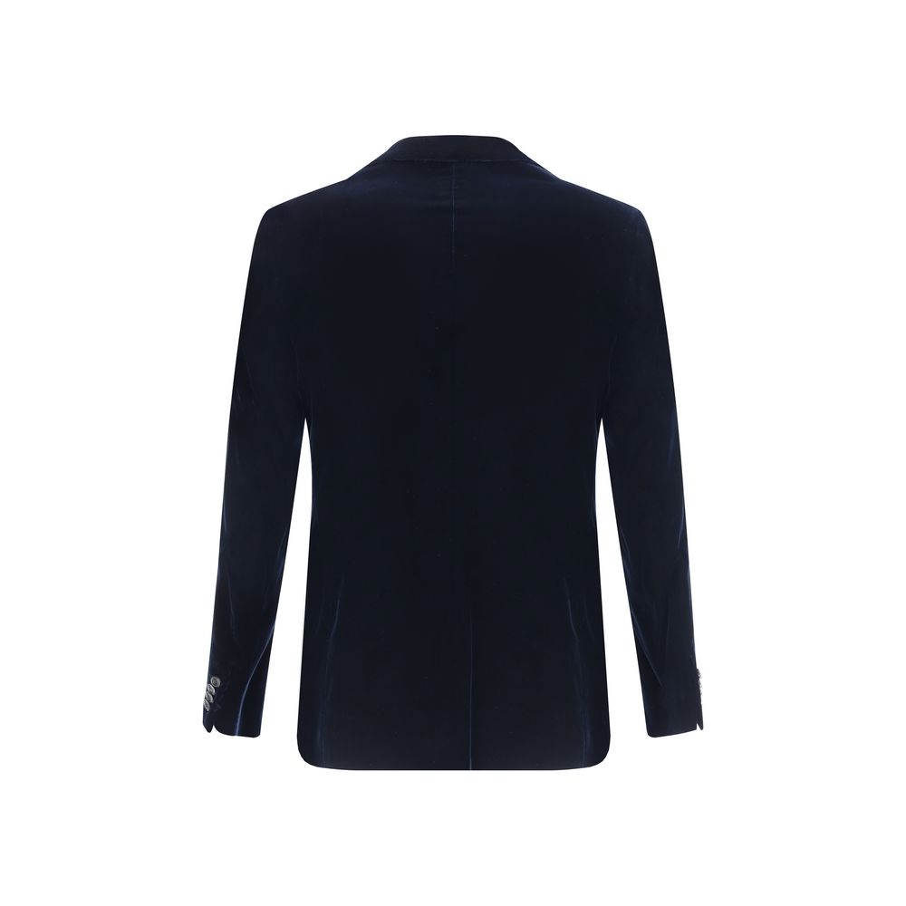 Giorgio Armani Icon George velvet Jacket $3872.00 Giorgio Armani Luzworld