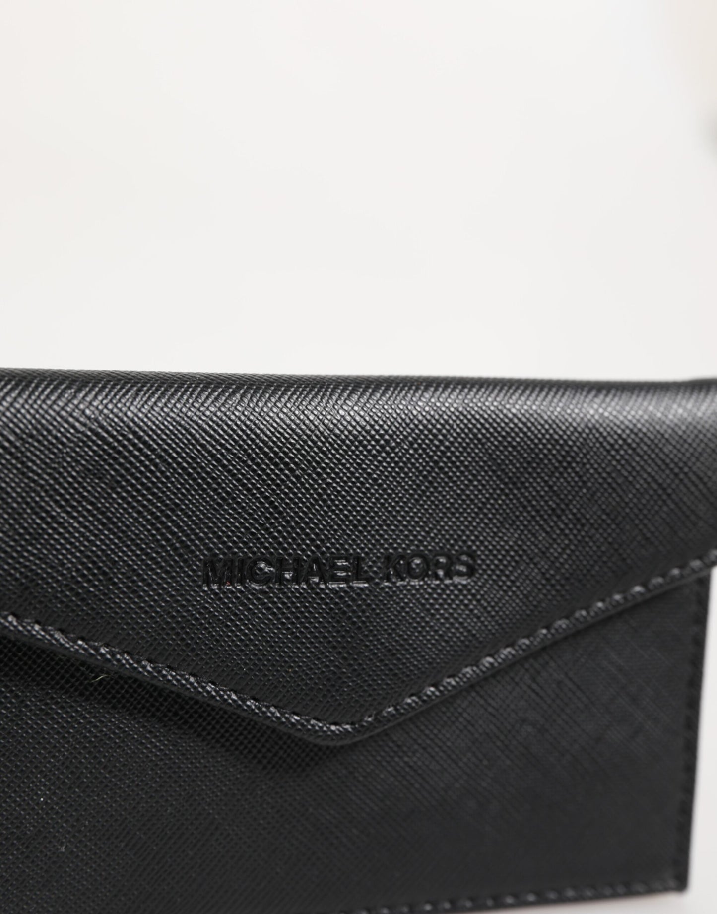 Michael Kors Black Saffiano Leather Envelope Holder Men's Accessory Wallet $552.00 Michael Kors Luzworld