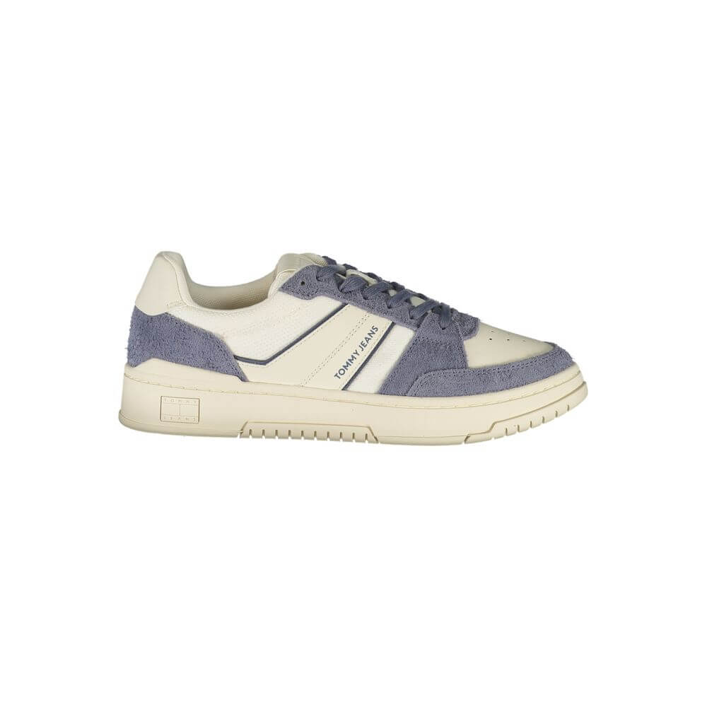 Tommy Hilfiger White Leather Men Sneaker $243.00 Tommy Hilfiger Luzworld
