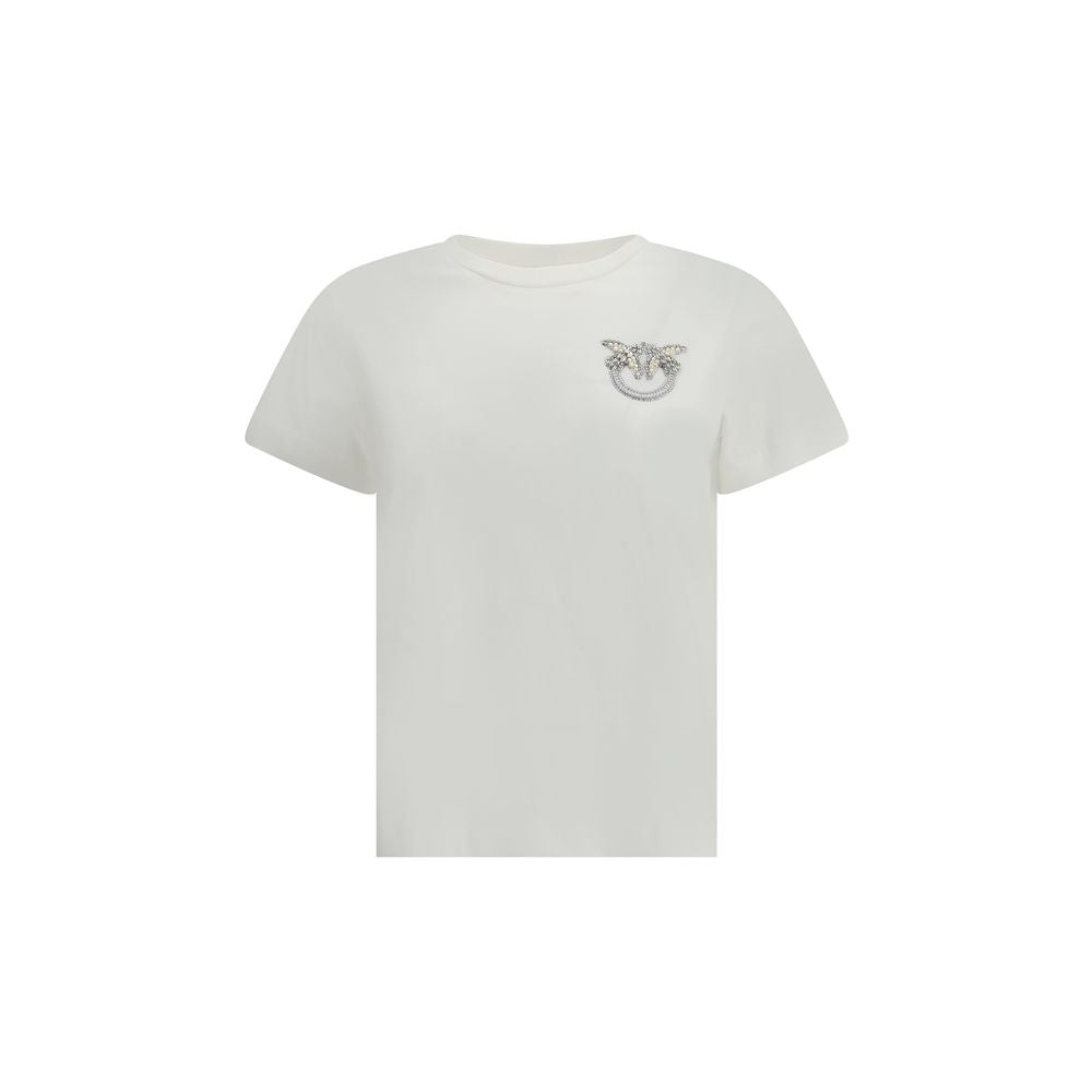 PINKO Eembroidered logo T-Shirt $288.00 PINKO Luzworld