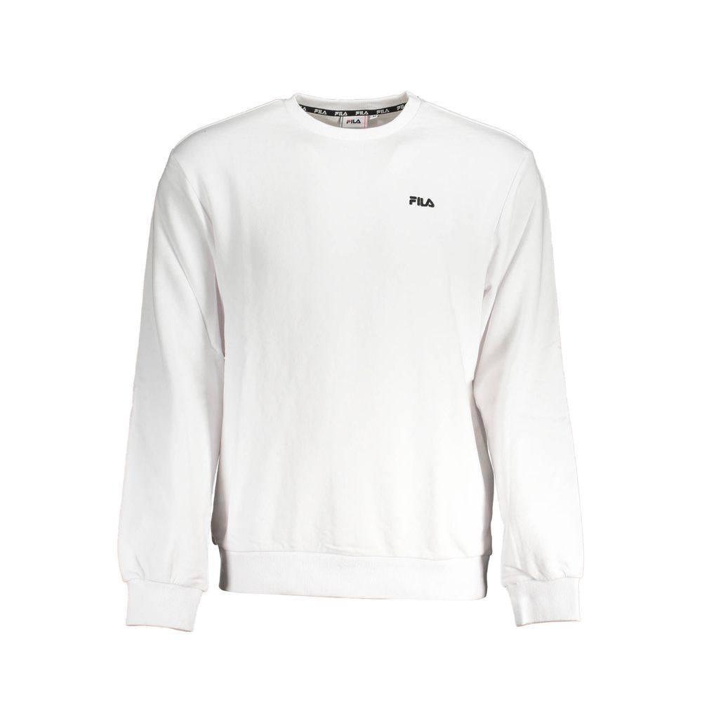 Fila White Cotton Men Sweater $178.00 Fila Luzworld