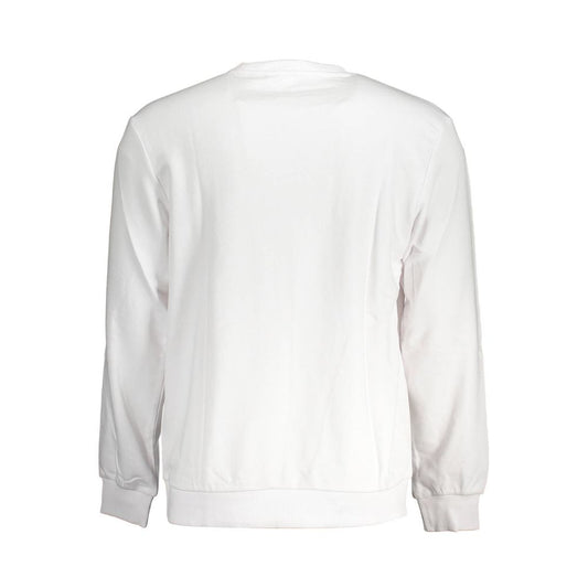 Fila White Cotton Men Sweater $178.00 Fila Luzworld