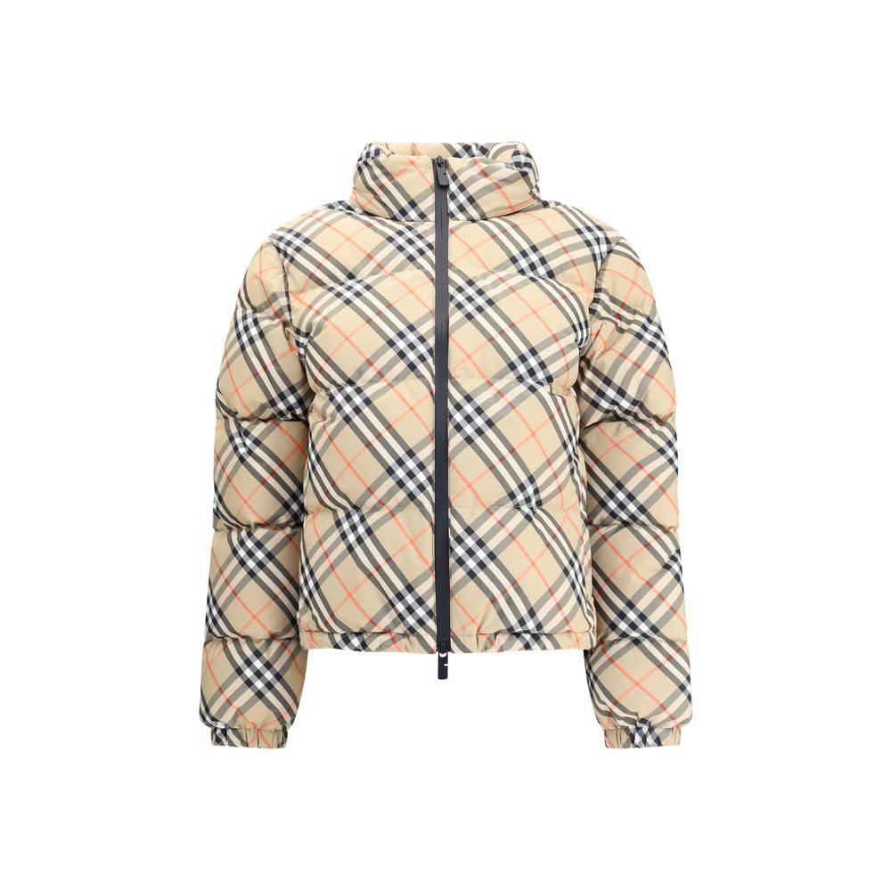 Burberry Check Down Jacket $3057.00 Burberry Luzworld