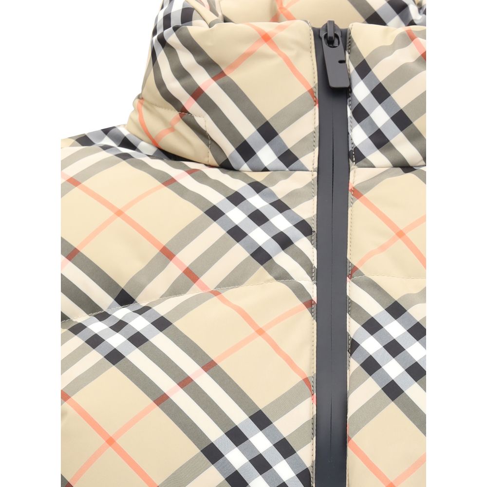 Burberry Check Down Jacket $3057.00 Burberry Luzworld