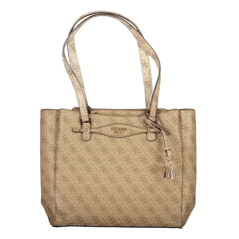 Guess Jeans Beige Polyethylene Women Handbag $582.00 Guess Jeans Luzworld