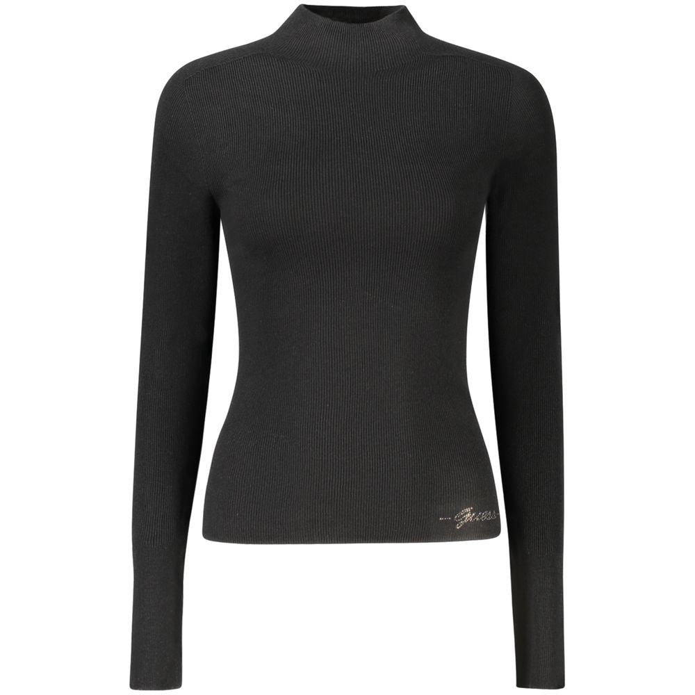 Guess Jeans Black Wool Women Sweater $213.00 Guess Jeans Luzworld