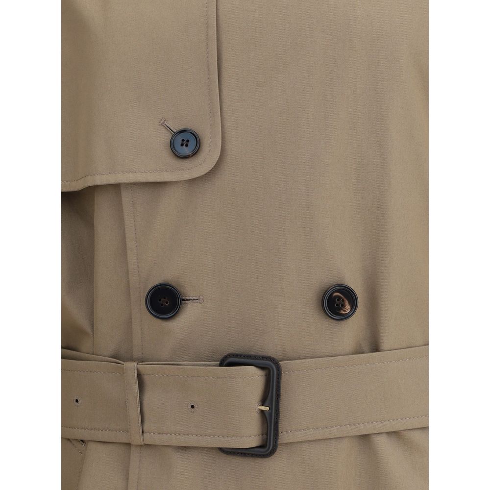 Burberry Long cotton gabardine Trench Coat $4944.00 Burberry Luzworld