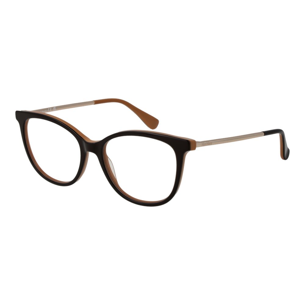 Max Mara Brown Women Glasses Frame $515.00 Max Mara Luzworld
