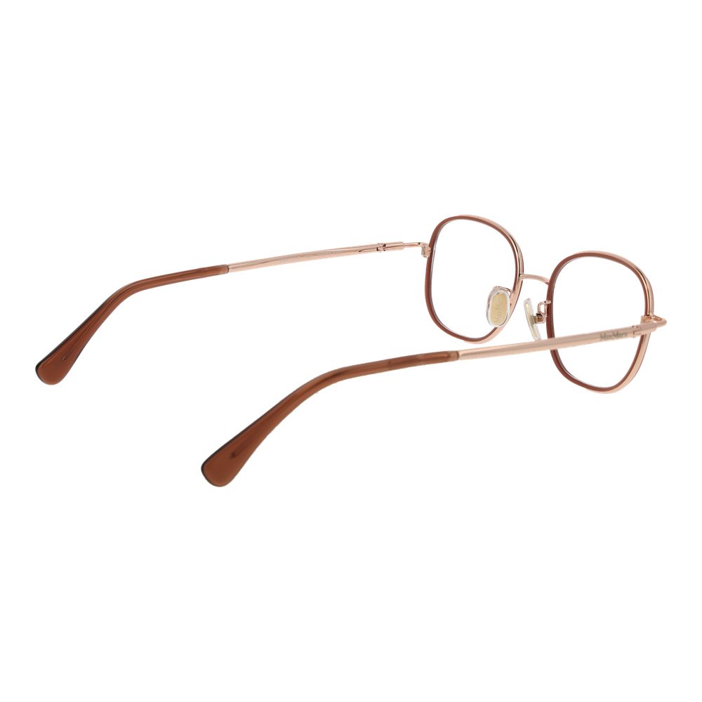 Max Mara Rose Gold Women Glasses Frame $528.00 Max Mara Luzworld