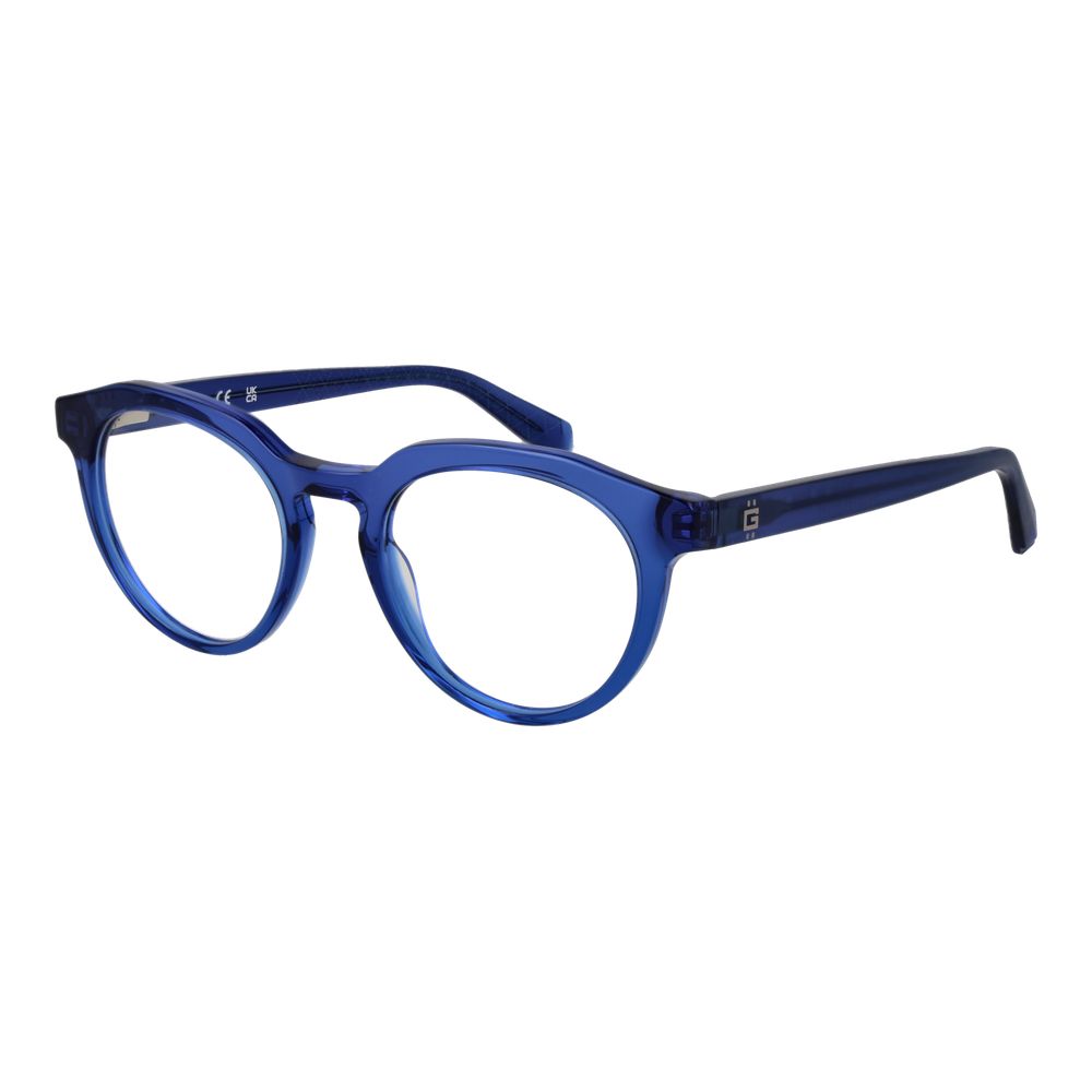 Guess Blue Men Glasses Frame $221.00 Guess Luzworld