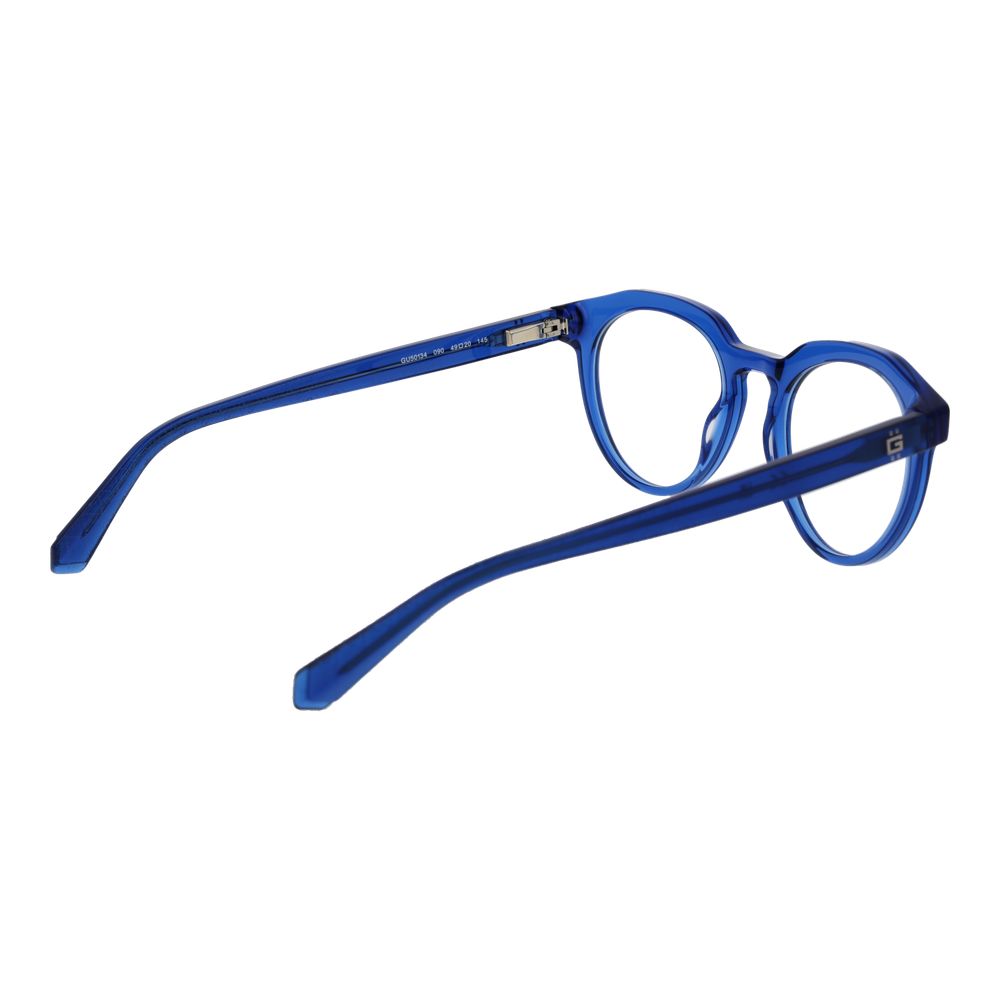 Guess Blue Men Glasses Frame $221.00 Guess Luzworld