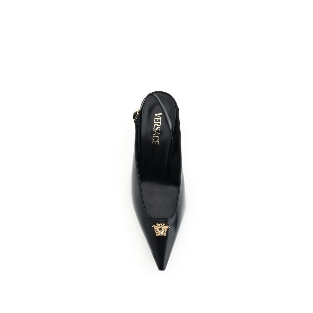 Versace La Medusa slingback Pumps $1692.00 Versace Luzworld