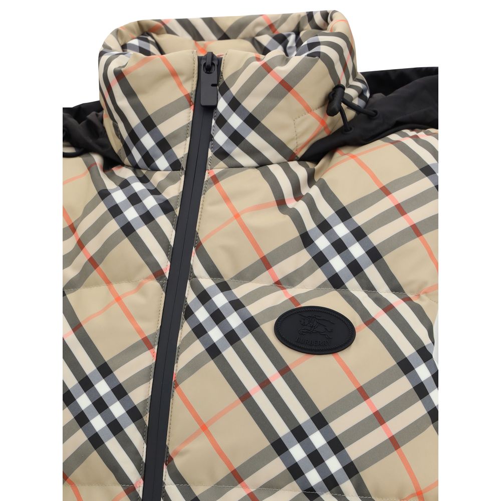 Burberry Check vest Down Jacket $2505.00 Burberry Luzworld