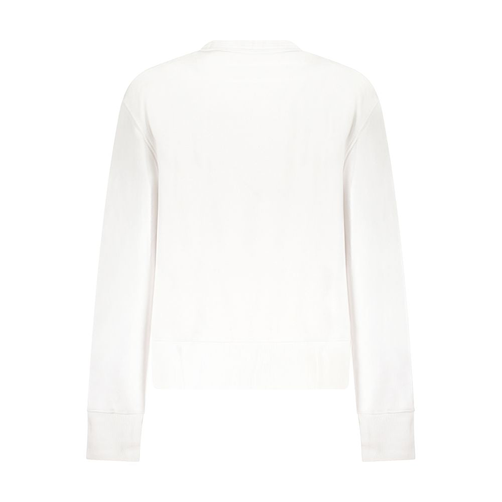 Guess Jeans White Cotton Women Sweater $197.00 Guess Jeans Luzworld