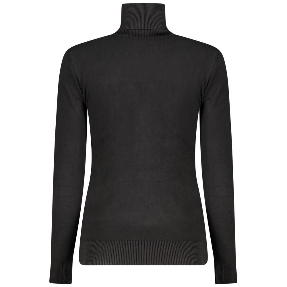 Guess Jeans Black Viscose Women Sweater $213.00 Guess Jeans Luzworld