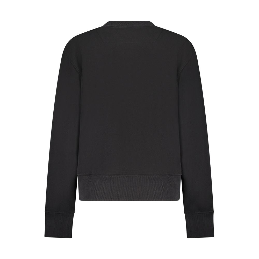 Guess Jeans Black Cotton Women Sweater $197.00 Guess Jeans Luzworld