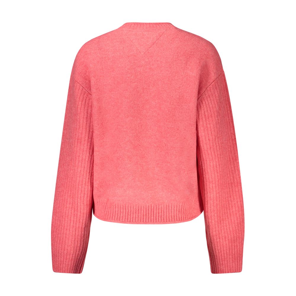 Tommy Hilfiger Pink Wool Women Sweater $254.00 Tommy Hilfiger Luzworld