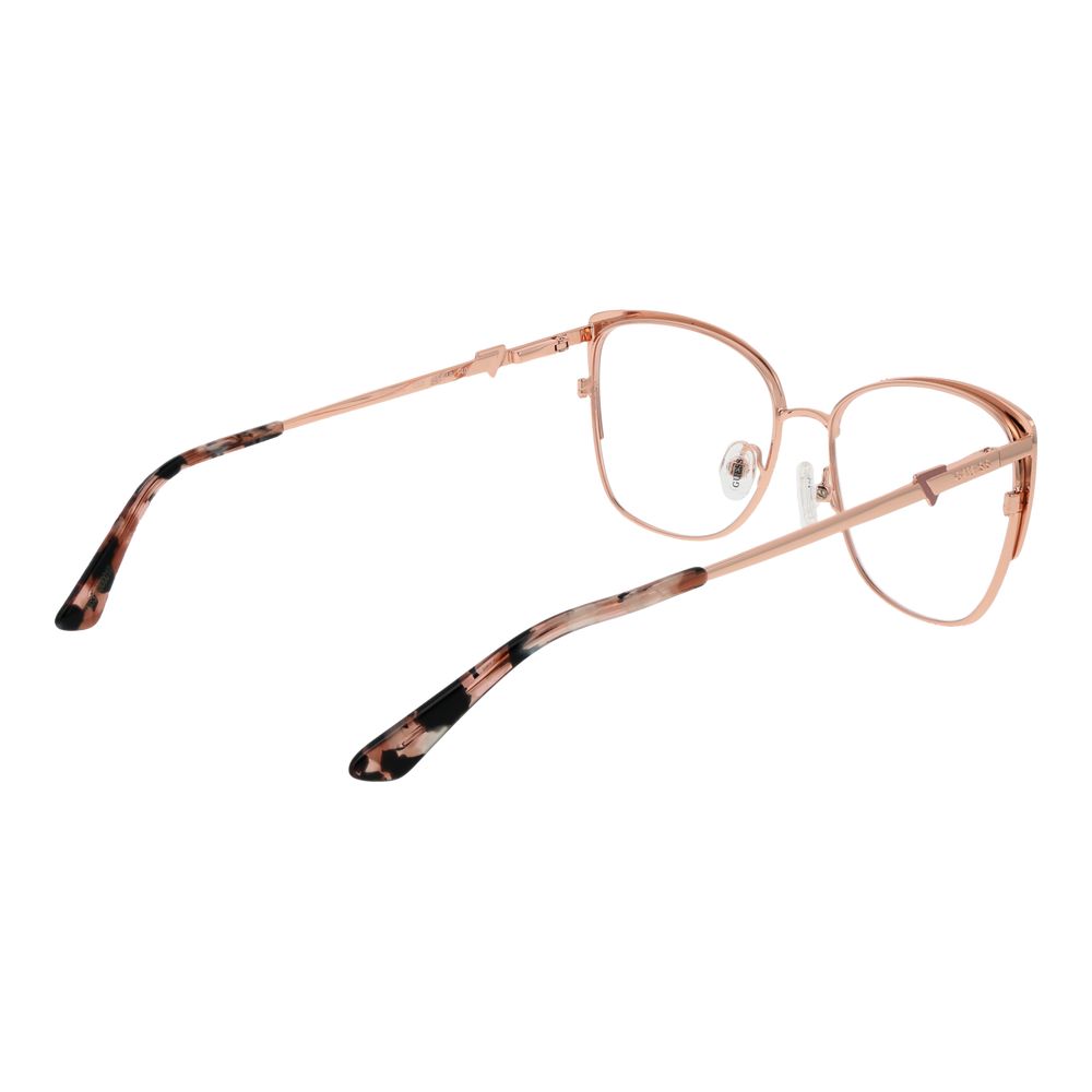 Guess Pink Women Glasses Frame $207.00 Guess Luzworld
