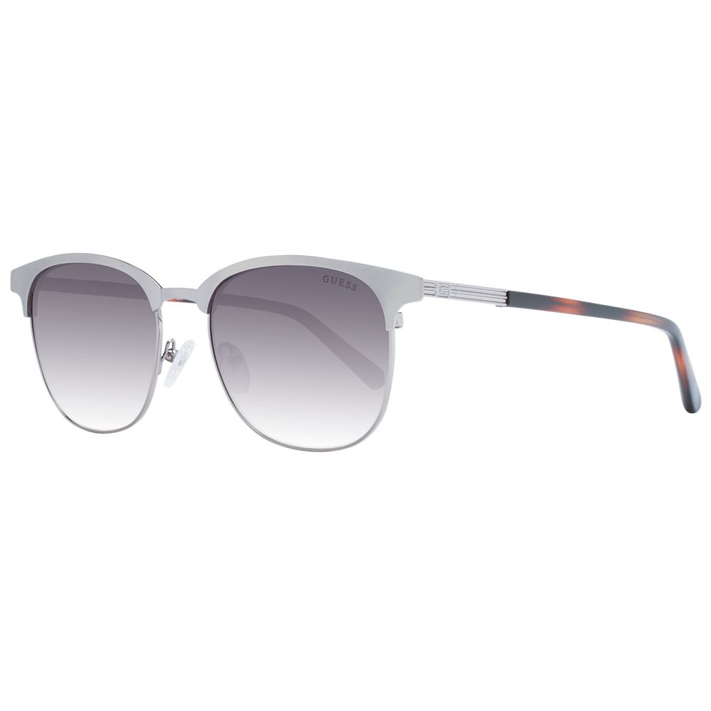 Guess Silver Men Sunglass $200.00 Guess Luzworld