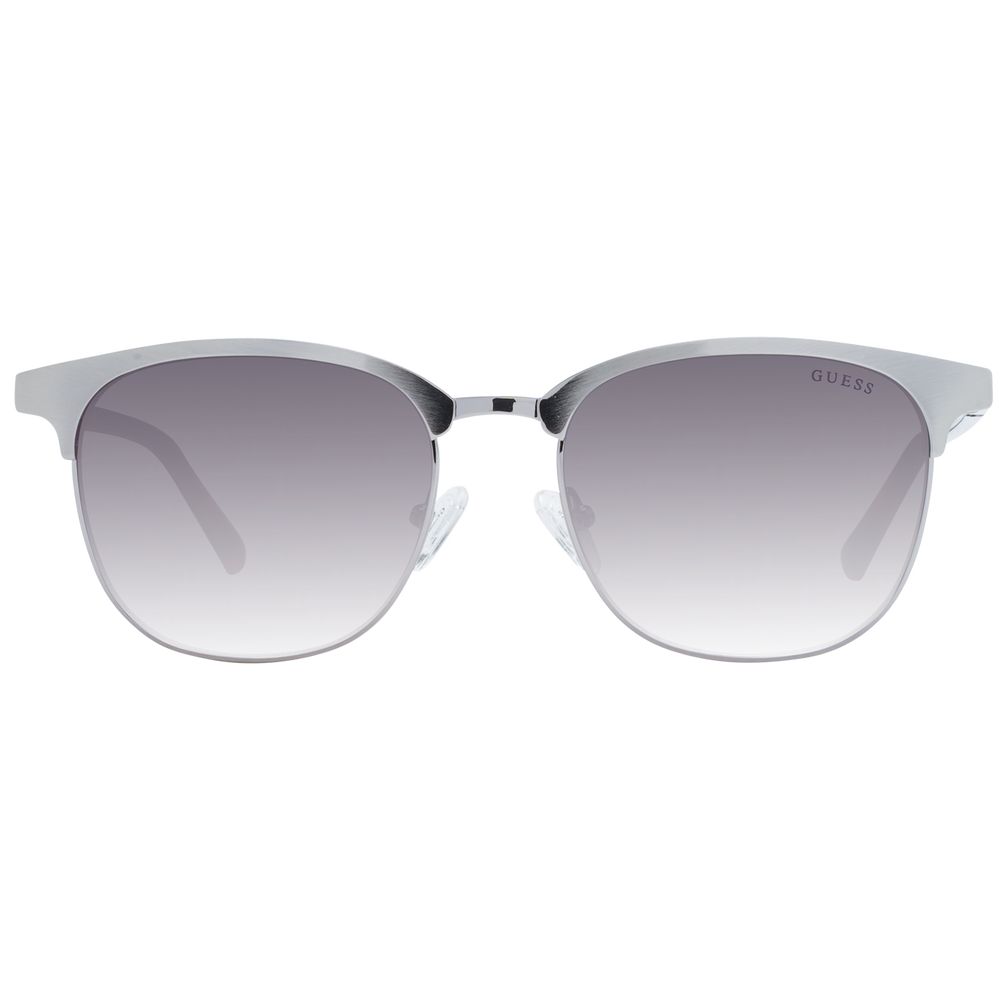 Guess Silver Men Sunglass $200.00 Guess Luzworld