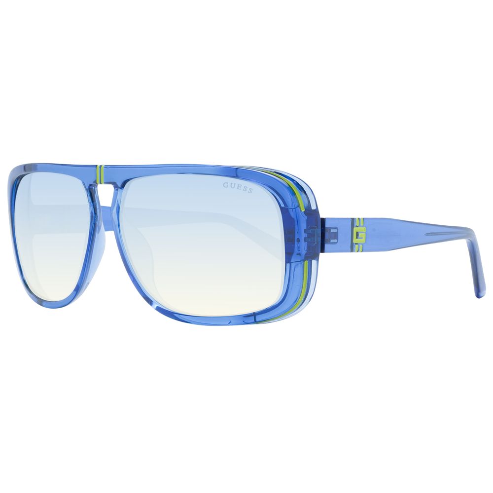 Guess Blue Men Sunglass $214.00 Guess Luzworld