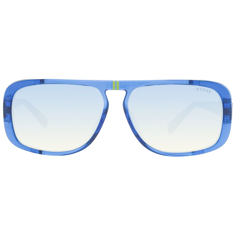 Guess Blue Men Sunglass $214.00 Guess Luzworld