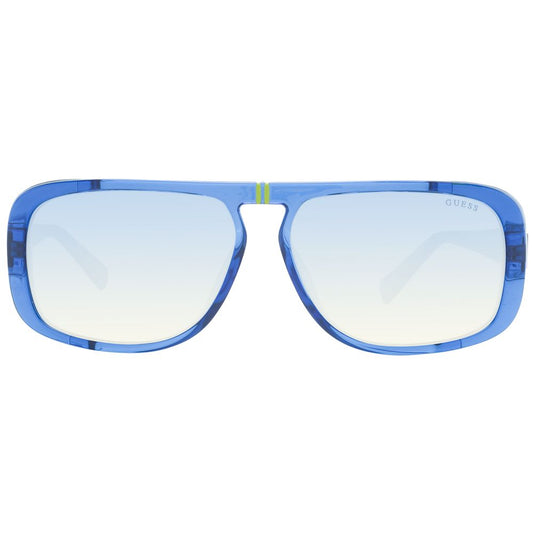 Guess Blue Men Sunglass $214.00 Guess Luzworld