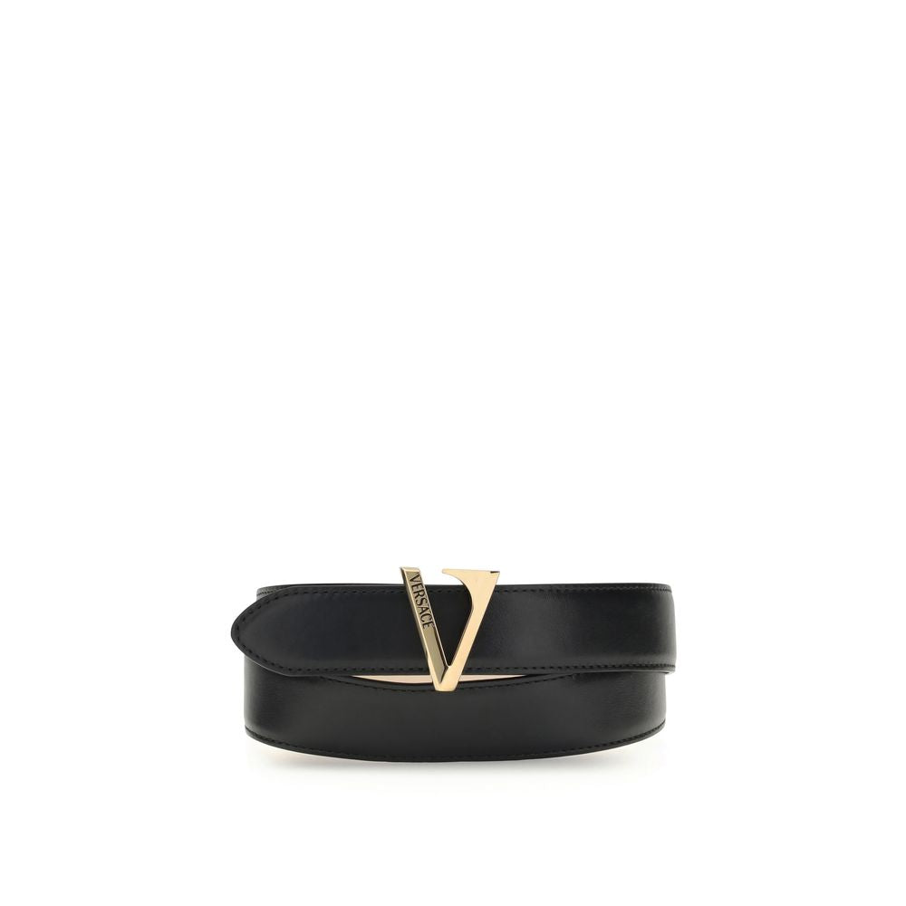 Versace Calfskin V Belt $884.00 Versace Luzworld