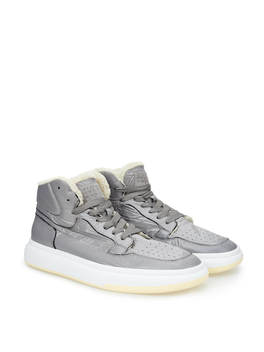 MM6 Maison Margiela Gray Technical Sneaker $1339.00 MM6 Maison Margiela Luzworld