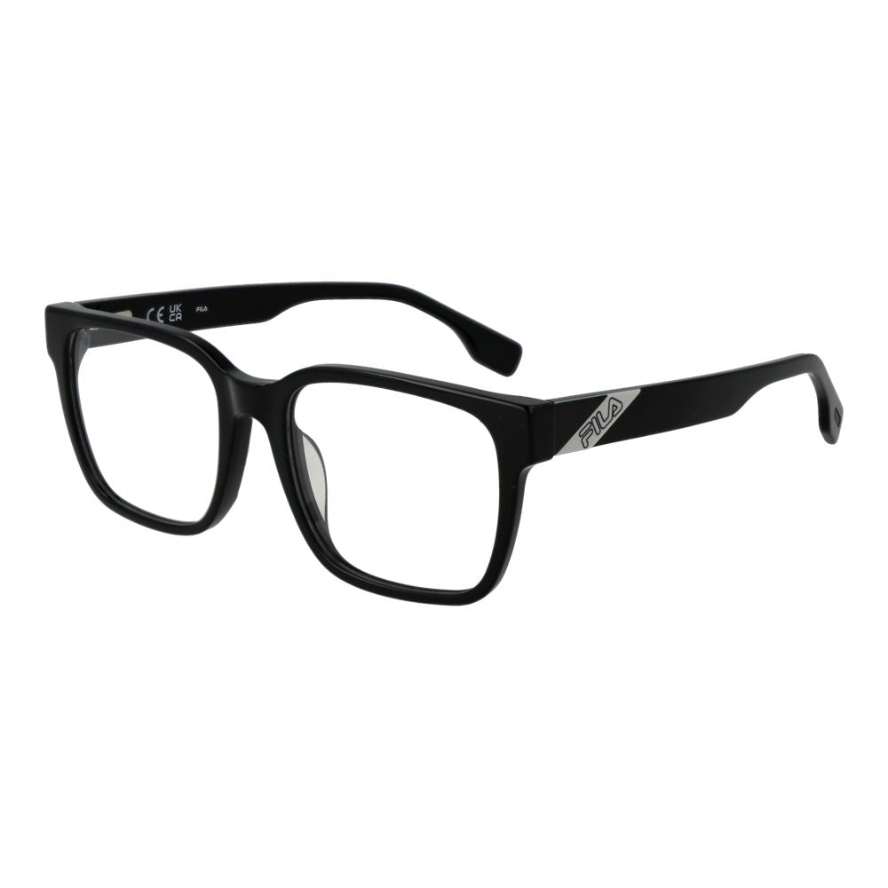 Fila Black Unisex Glasses Frame $202.00 Fila Luzworld