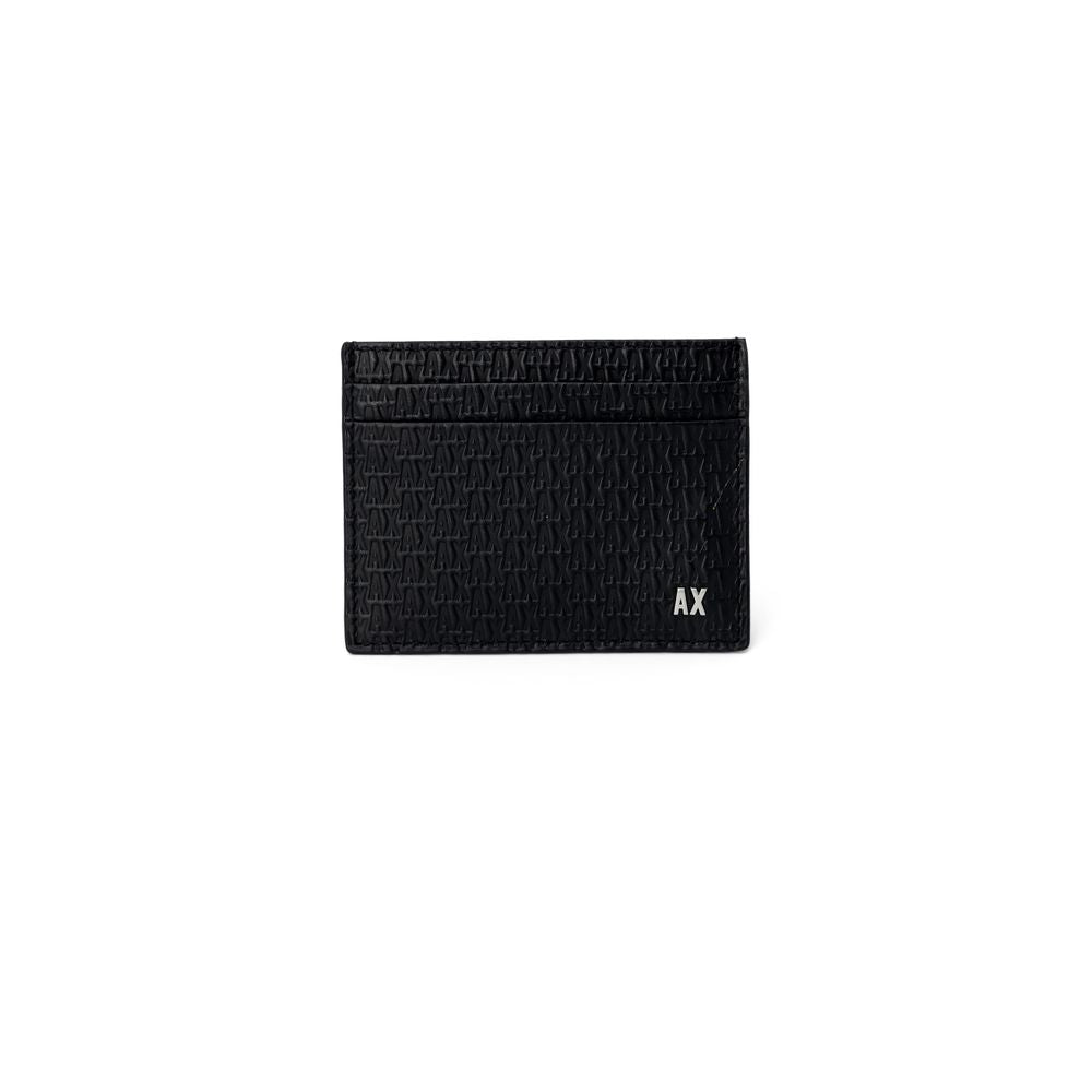 Armani Exchange Black Leather Wallet $162.00 Armani Exchange Luzworld