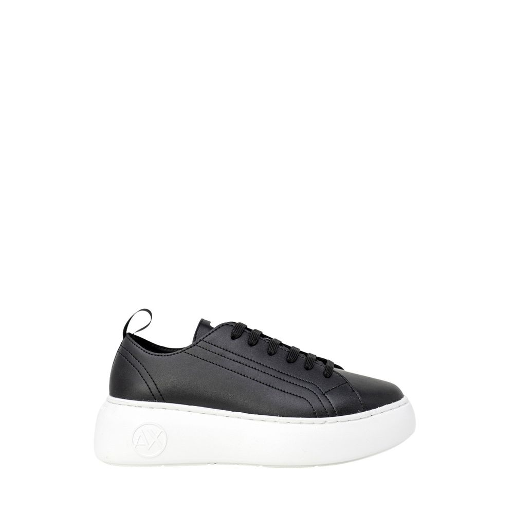 Armani Exchange Black Artificial Leather Sneaker $347.00 Armani Exchange Luzworld