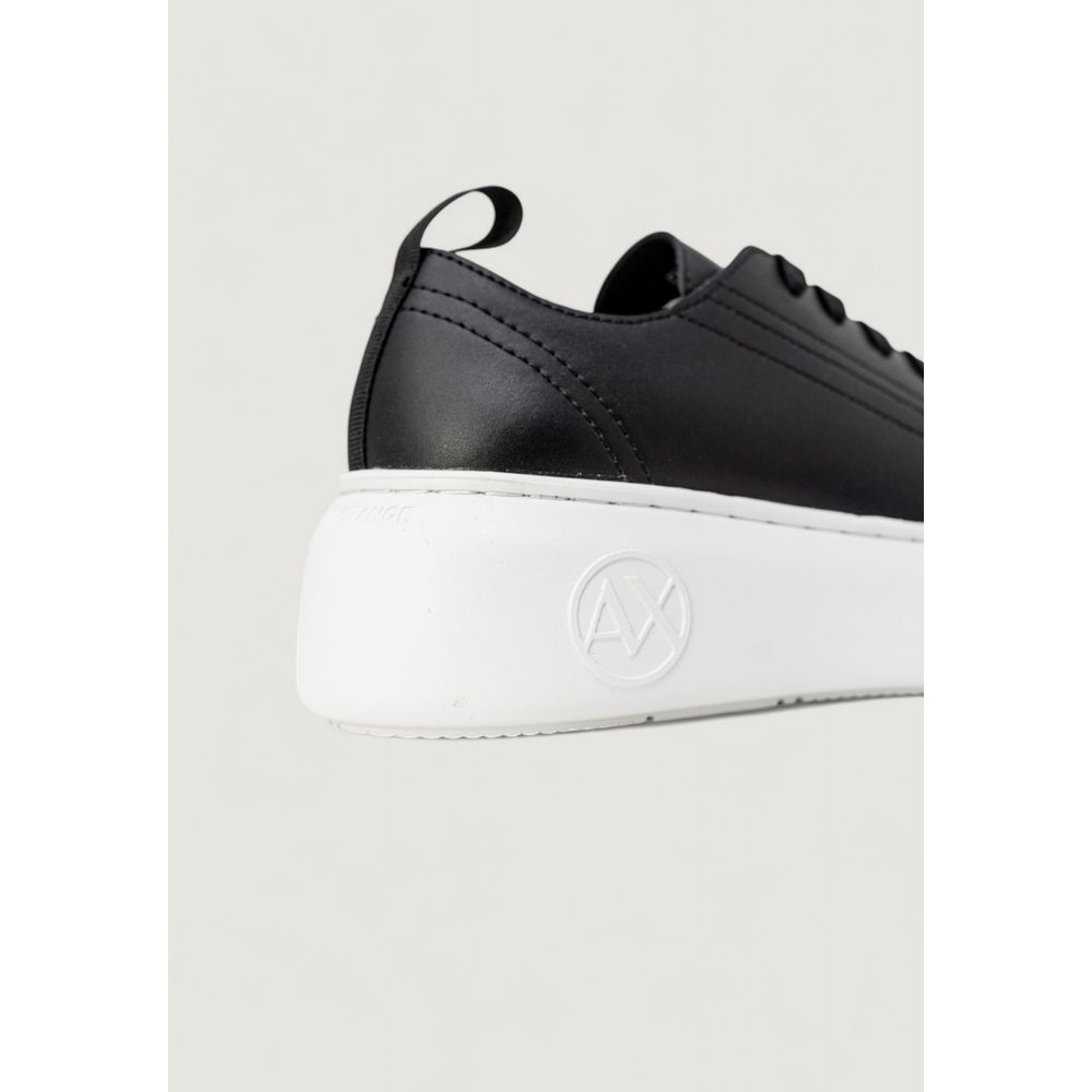 Armani Exchange Black Artificial Leather Sneaker $347.00 Armani Exchange Luzworld
