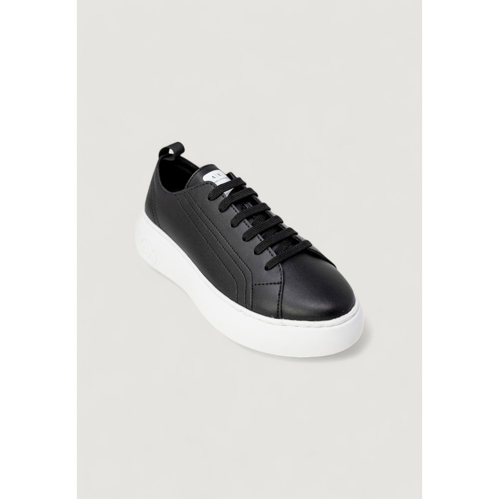 Armani Exchange Black Artificial Leather Sneaker $347.00 Armani Exchange Luzworld
